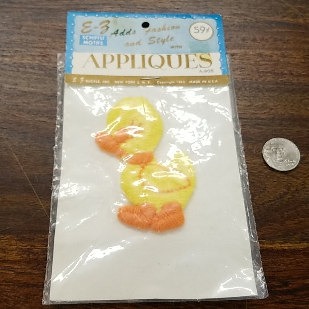Vintage Applique aka Patch
In Original Package